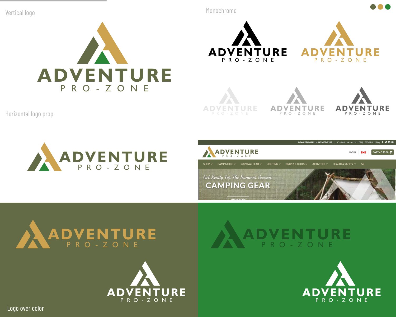 Diseño de Logo por DesignMX (Renan Mejia) para Adventure Pro Zone | Diseño #36320413