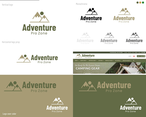 Diseño de Logo por DesignMX (Renan Mejia) para Adventure Pro Zone | Diseño: #36326405