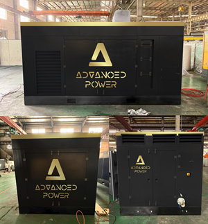 Industrial Compressor &amp; Generator Branding for custom built equipment