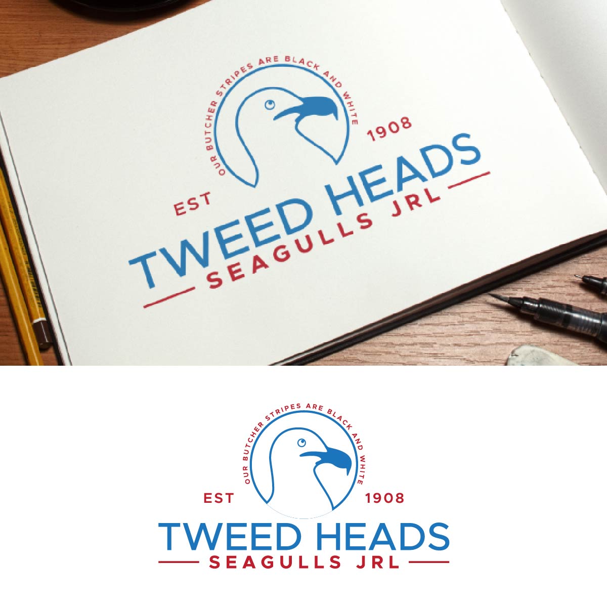 Logo Design by fly  design for The Butchers Table | Design #36318837