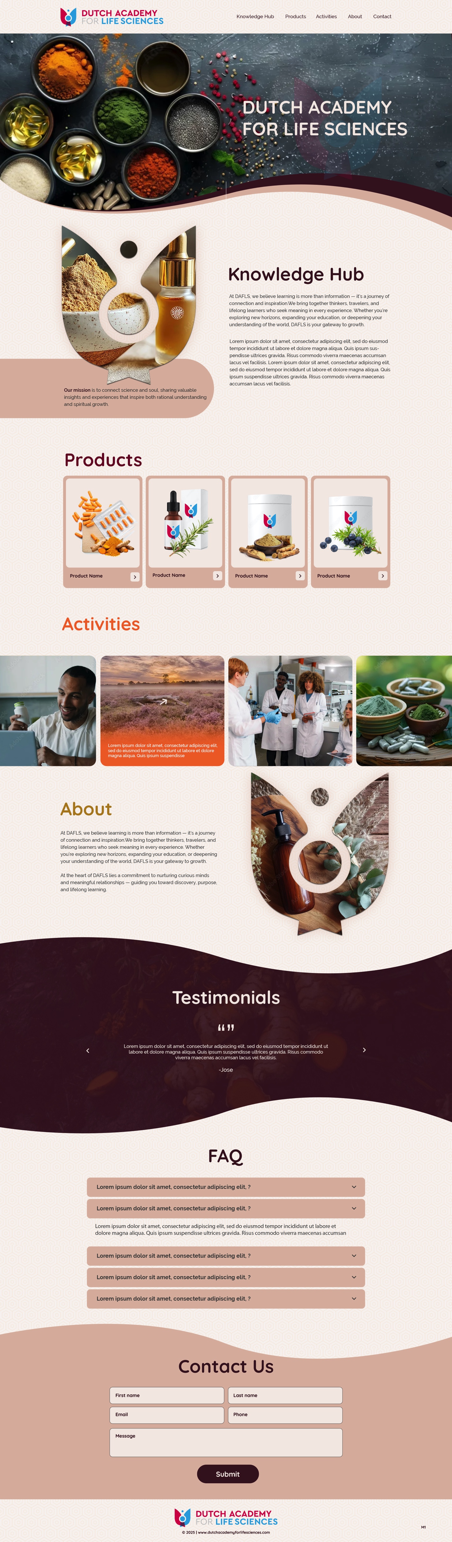 Web Design by pb for Pro-Vital | Design #36341684