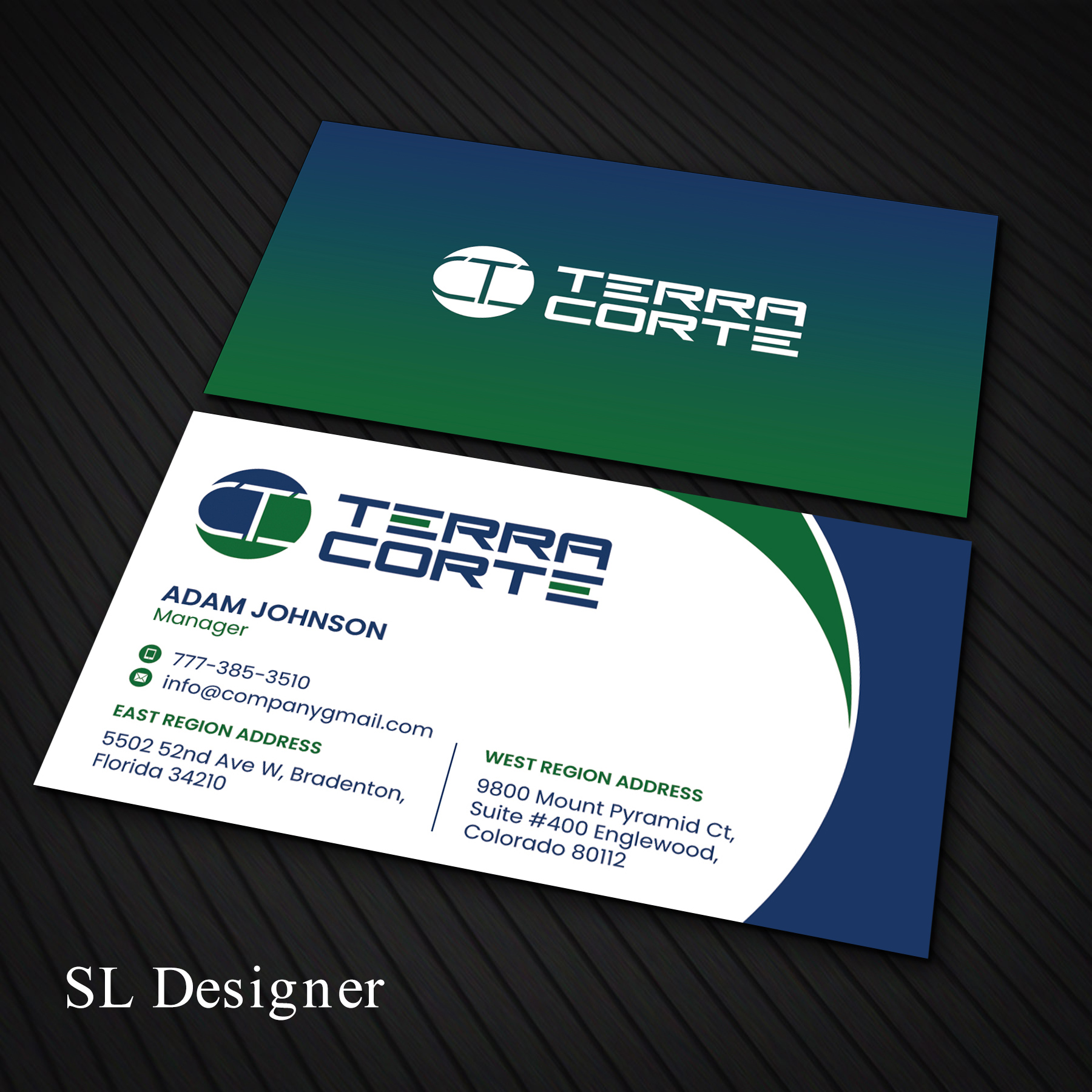 Business Card Design by SL Designer for this project | Design #36320155