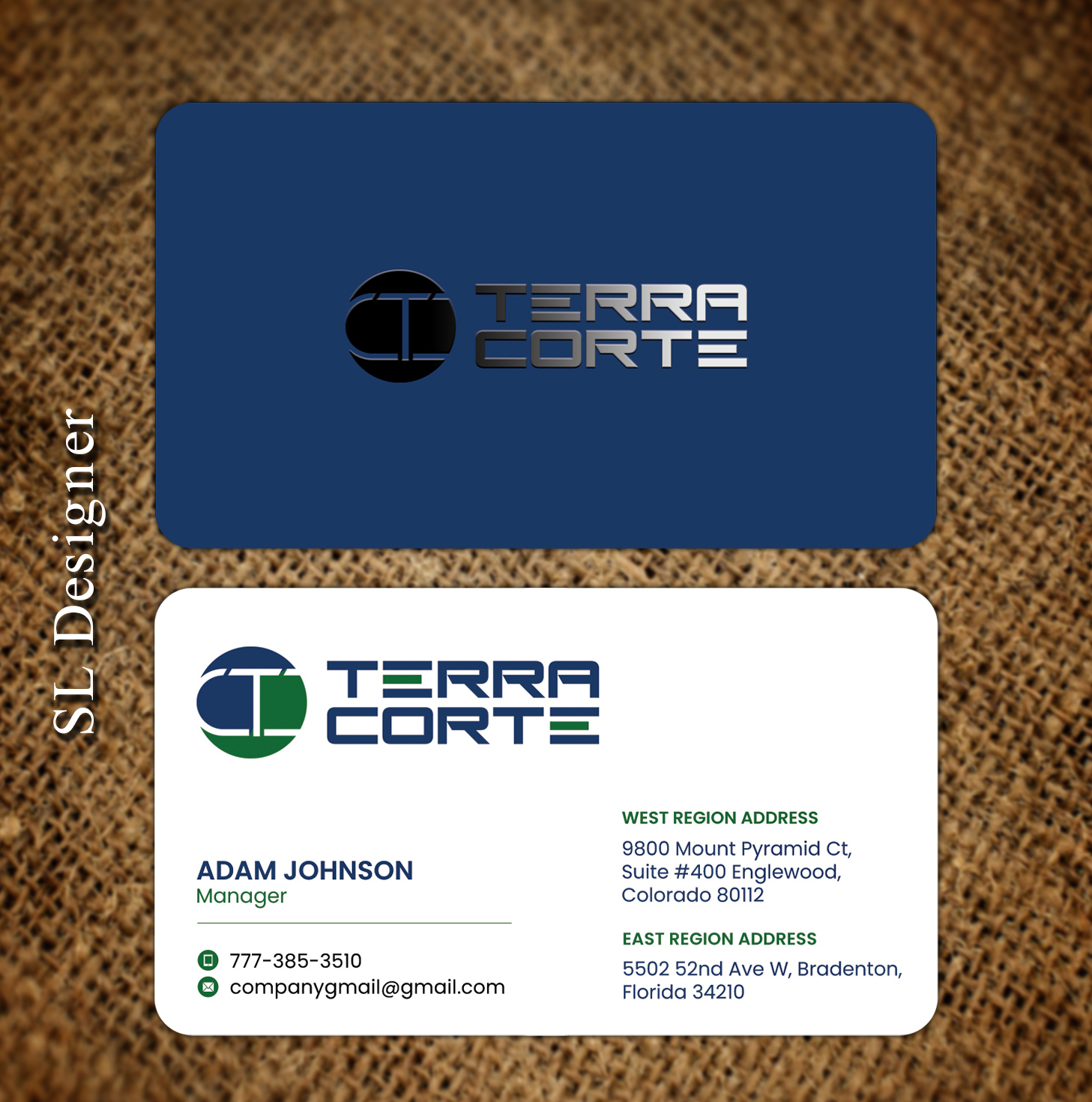 Business Card Design by SL Designer for this project | Design #36320158