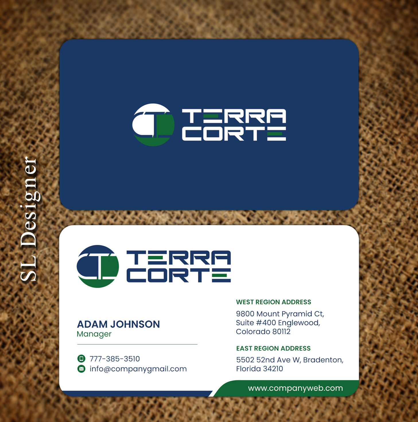Business Card Design by SL Designer for this project | Design #36320159