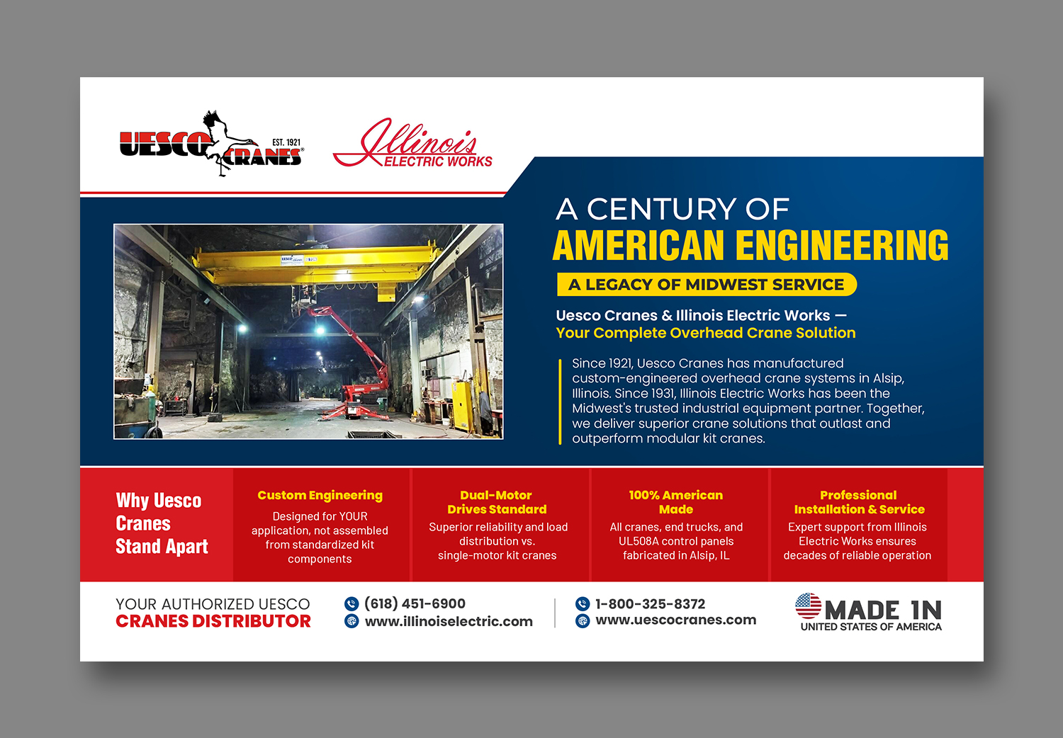 Graphic Design by debdesign for Uesco Industries, Inc. | Design: #36340011