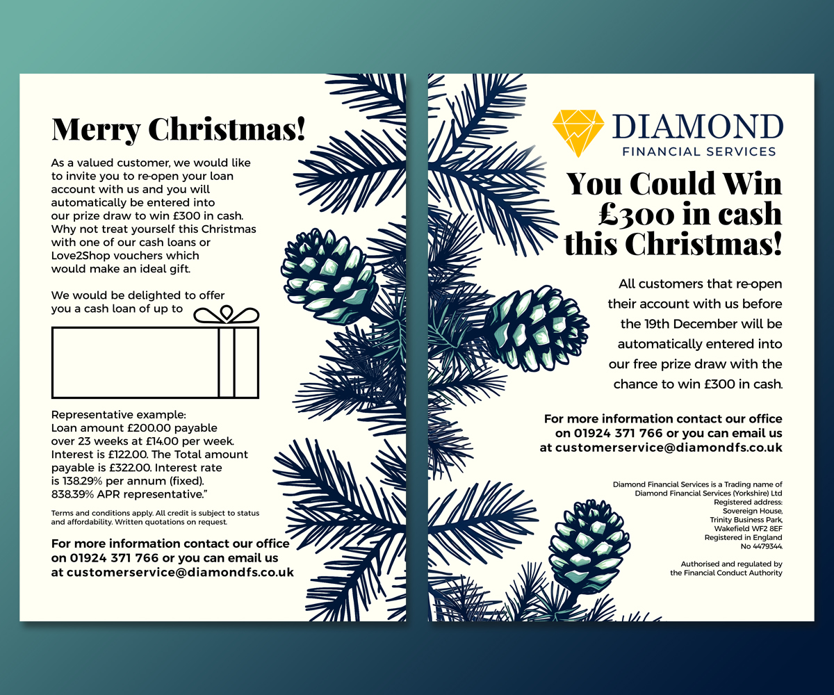 Flyer Design by NancyTan for Diamond Financial Services (Yorkshire) Ltd | Design #36326185
