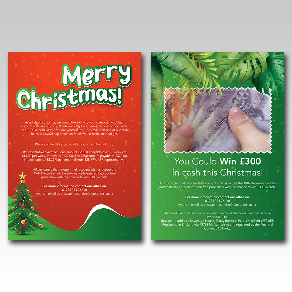 Flyer Design by YourLogoMaster for Diamond Financial Services (Yorkshire) Ltd | Design #36325212