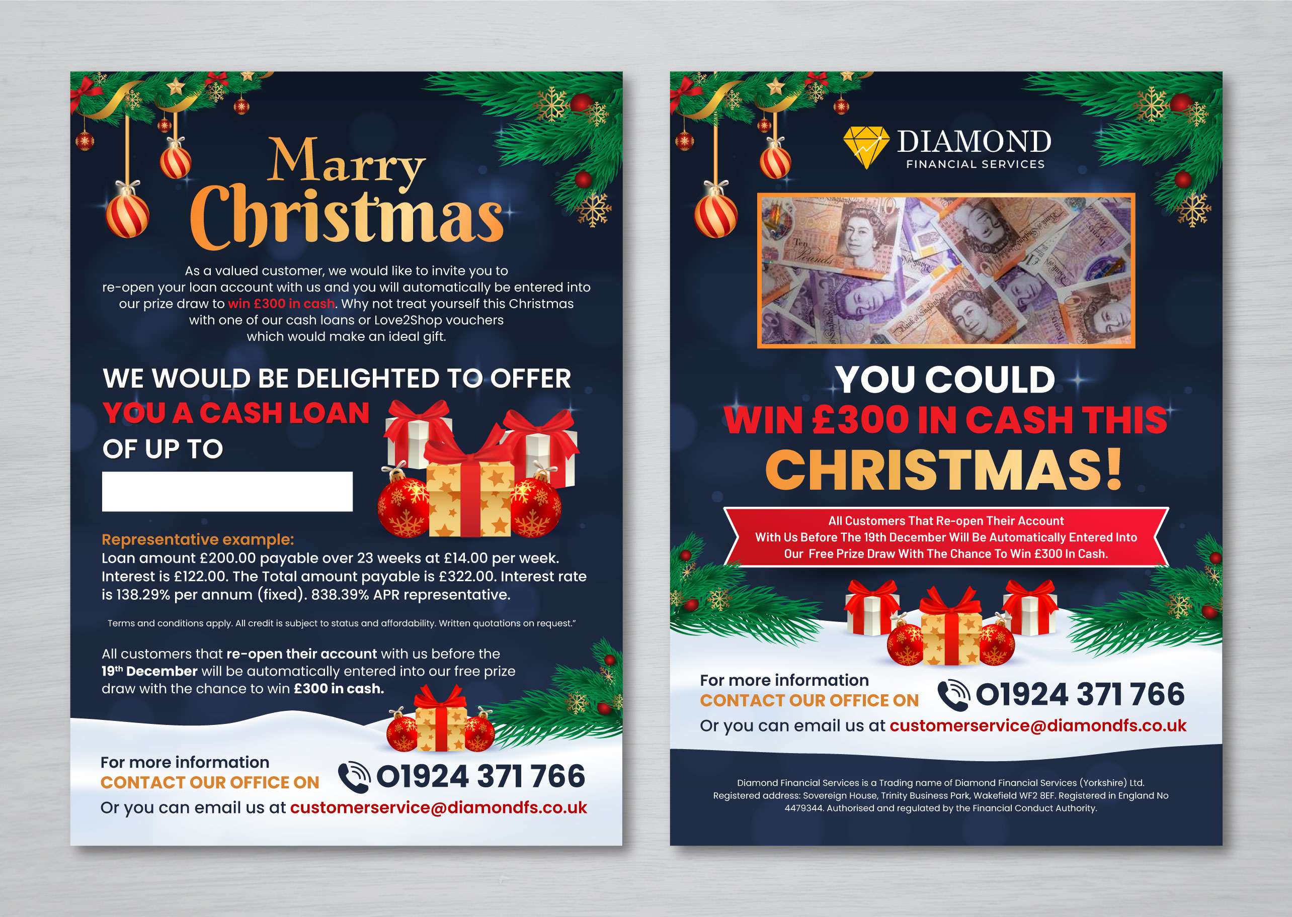 Flyer Design by artbitin for Diamond Financial Services (Yorkshire) Ltd | Design #36328537