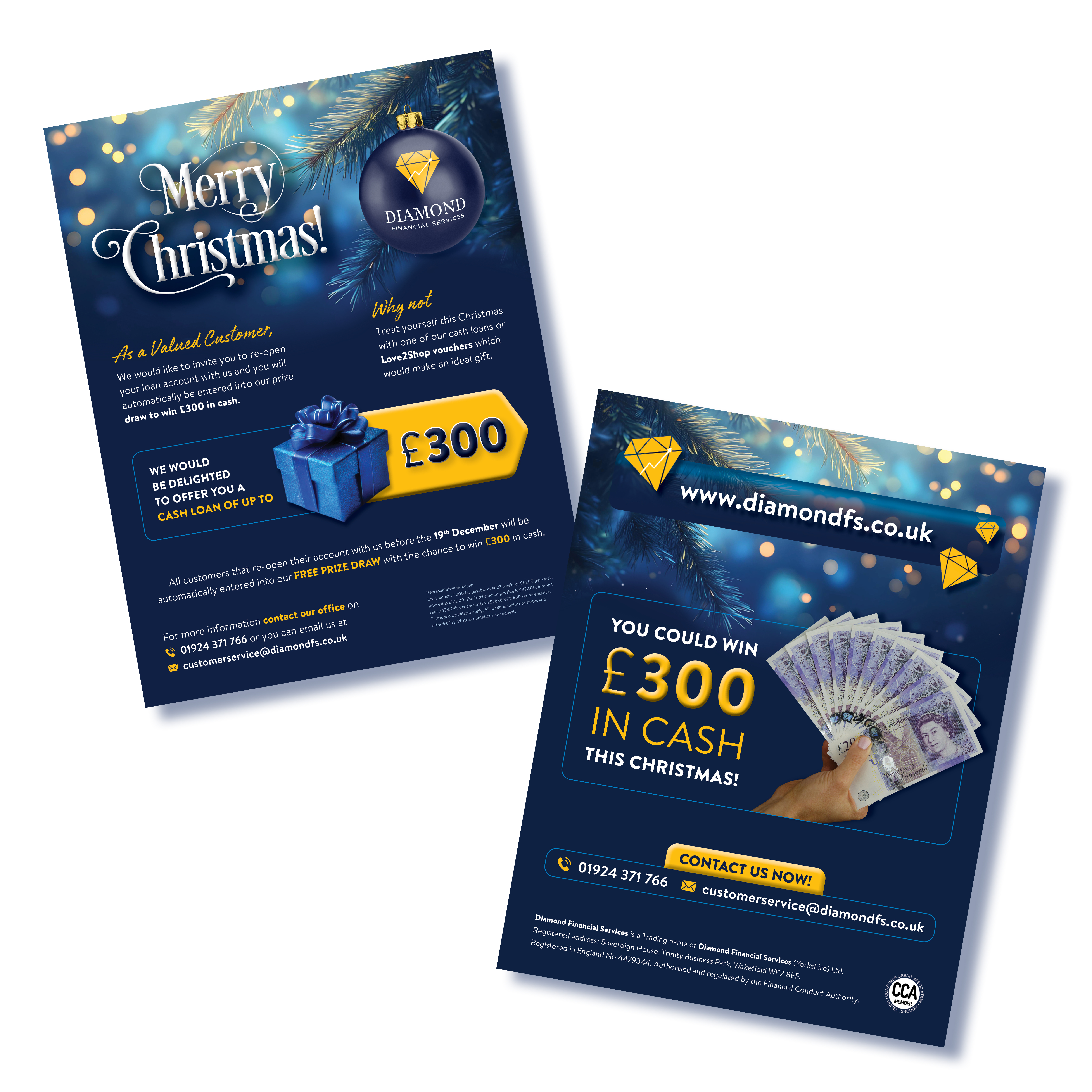 Flyer Design by svedesign for Diamond Financial Services (Yorkshire) Ltd | Design #36330819