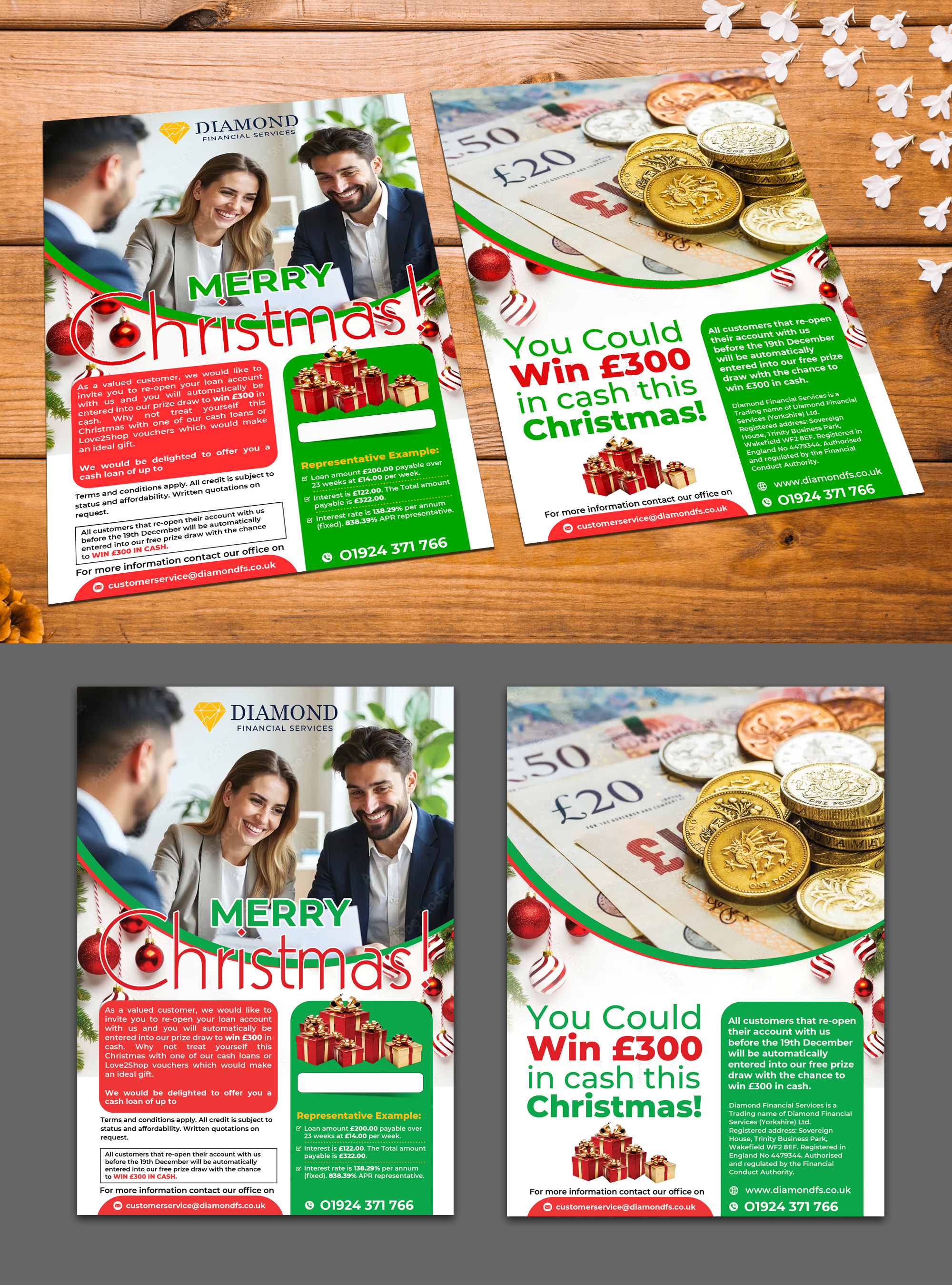Flyer Design by 123graphics for Diamond Financial Services (Yorkshire) Ltd | Design #36339550
