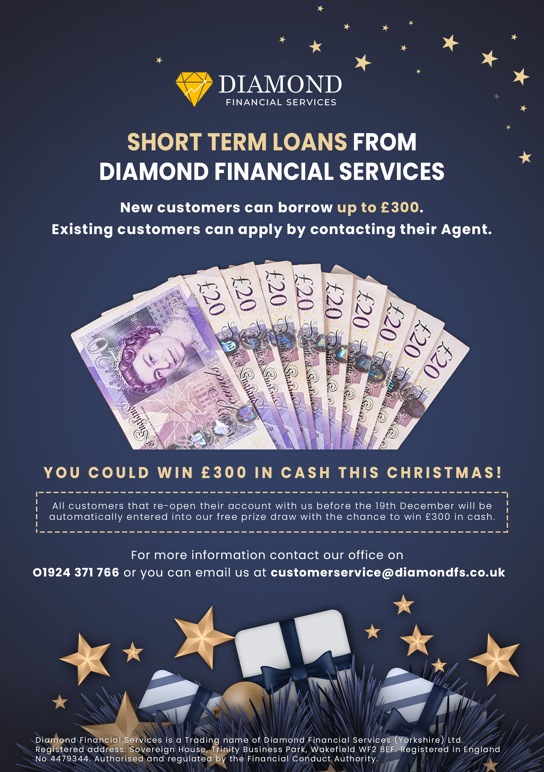 Flyer-Design von Hristo Itchov für Diamond Financial Services (Yorkshire) Ltd | Design #36343123