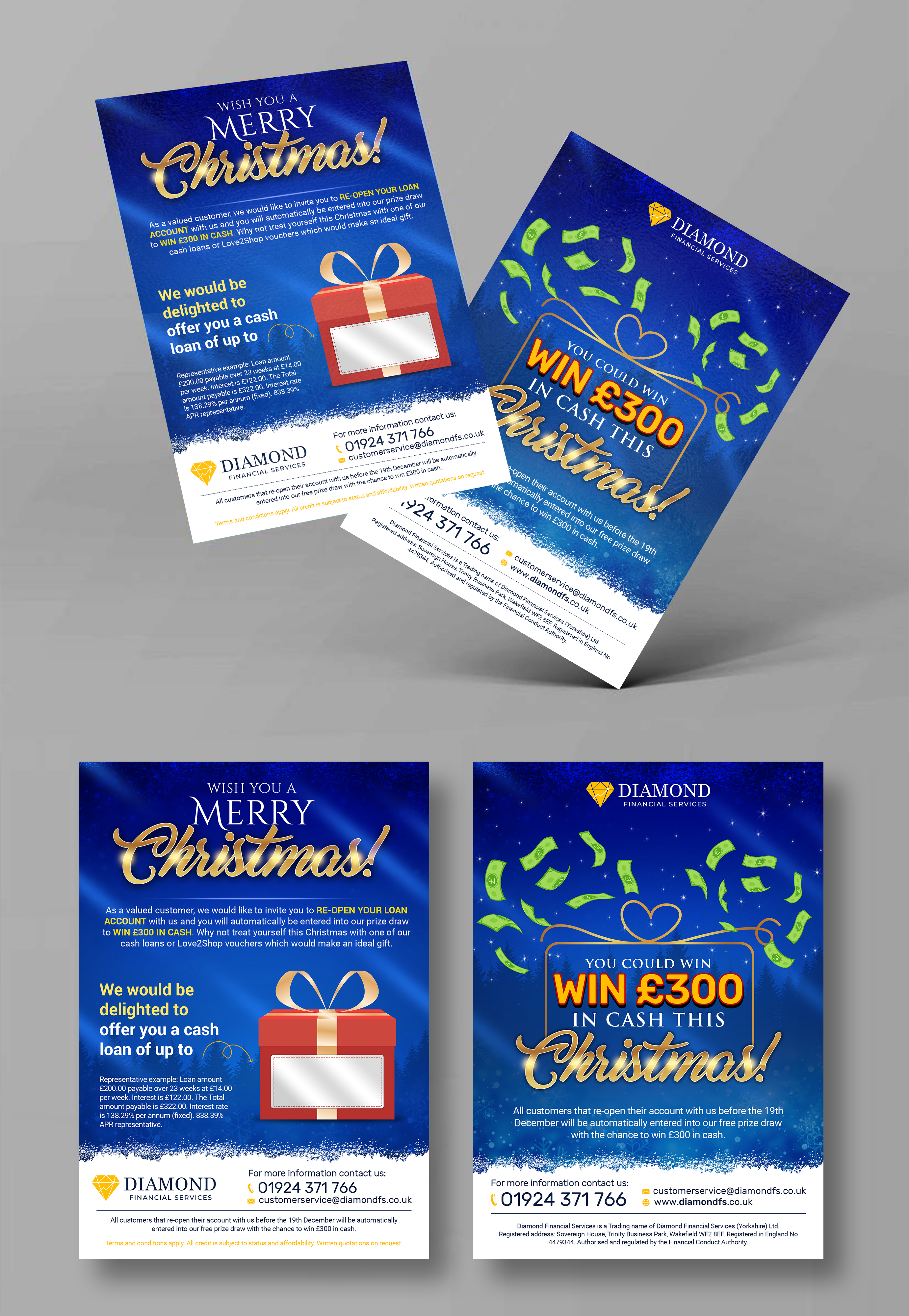 Flyer Design by ARTOGRAPHY for Diamond Financial Services (Yorkshire) Ltd | Design #36332075