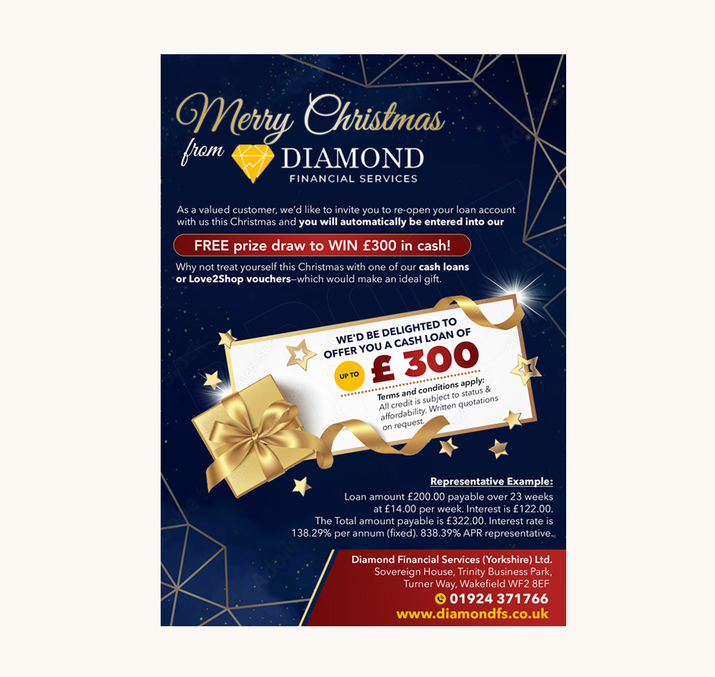 Flyer Design by DA. for Diamond Financial Services (Yorkshire) Ltd | Design #36322917