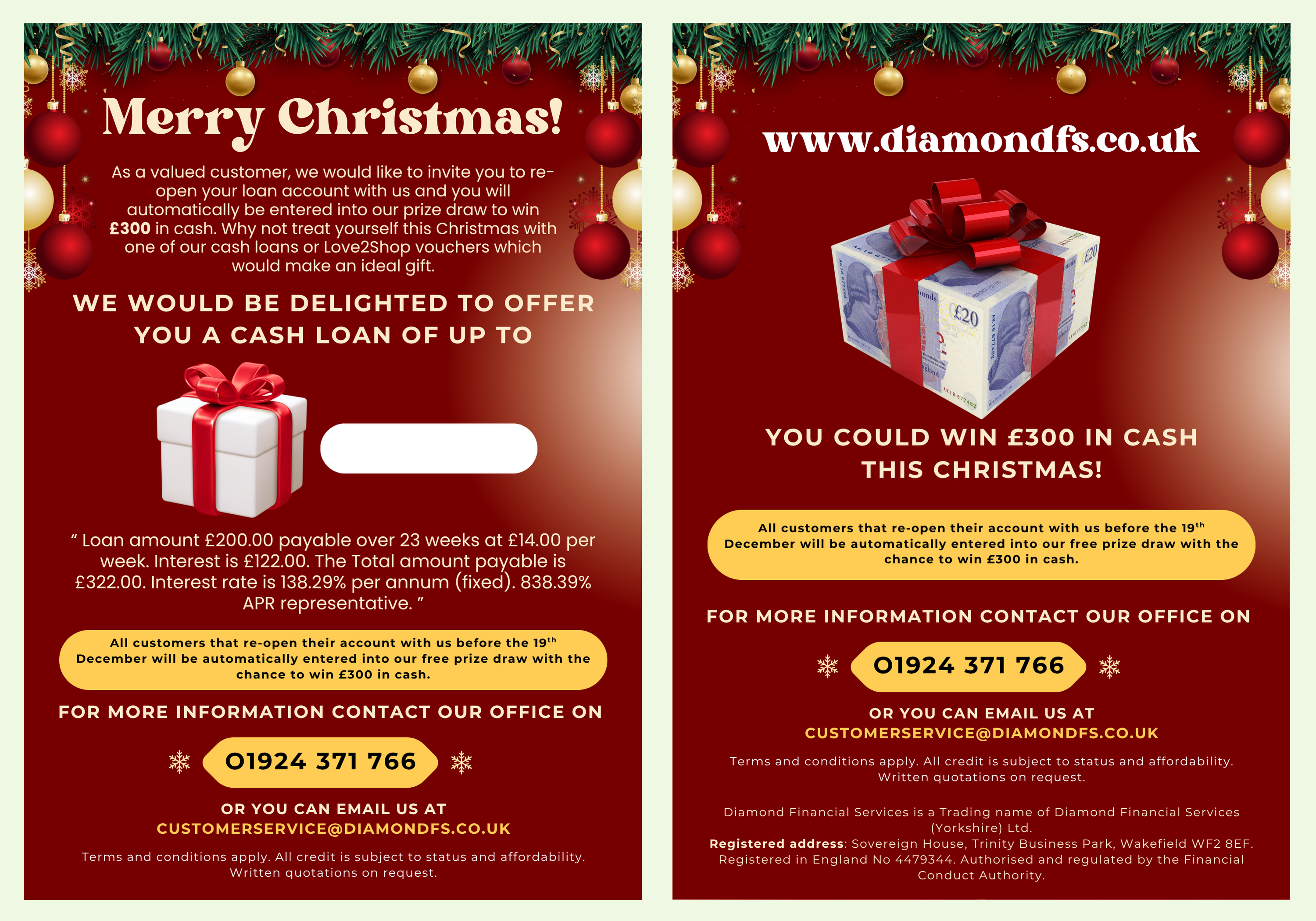 Flyer Design by James for Diamond Financial Services (Yorkshire) Ltd | Design #36324737