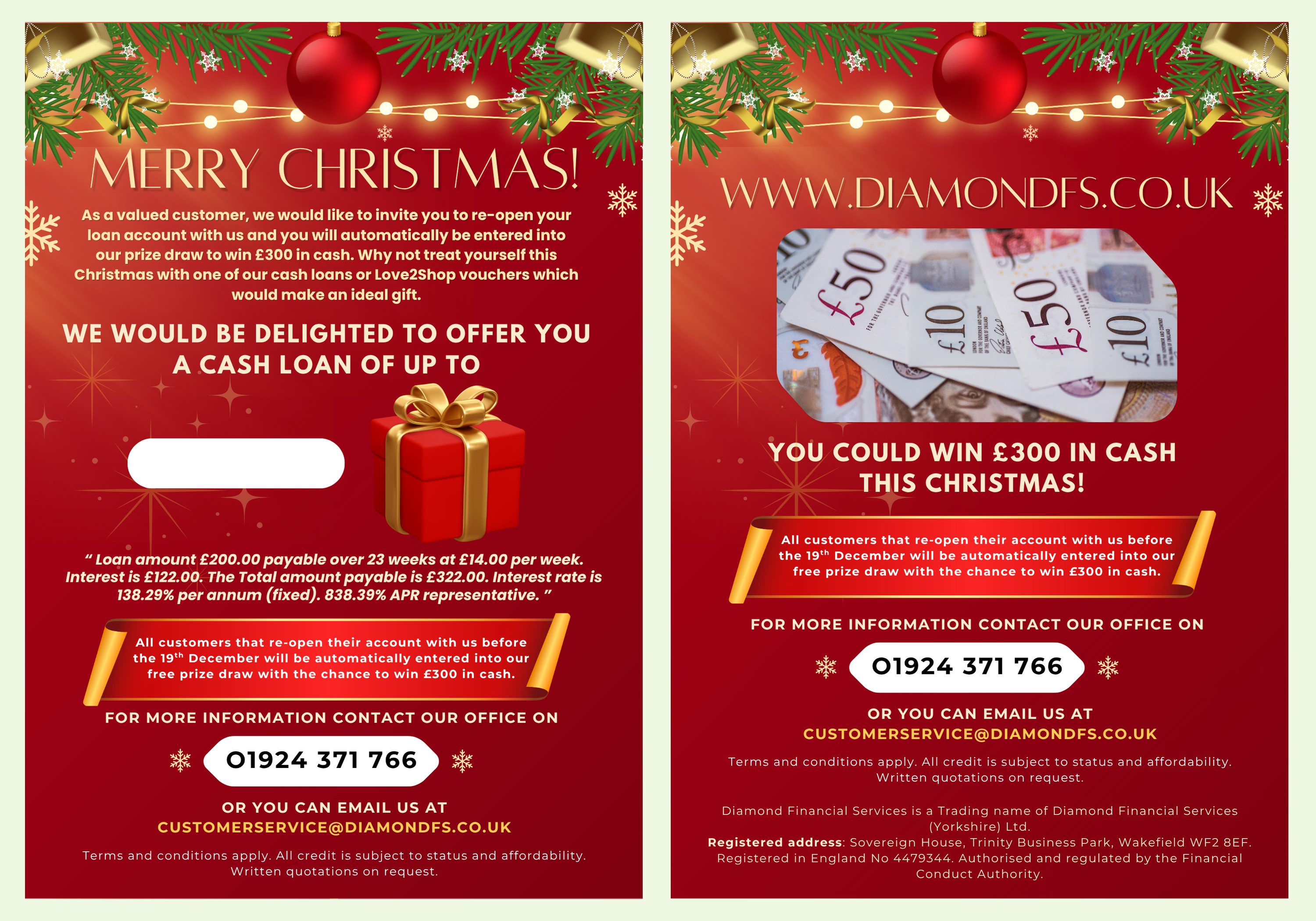 Flyer Design by James for Diamond Financial Services (Yorkshire) Ltd | Design #36324739