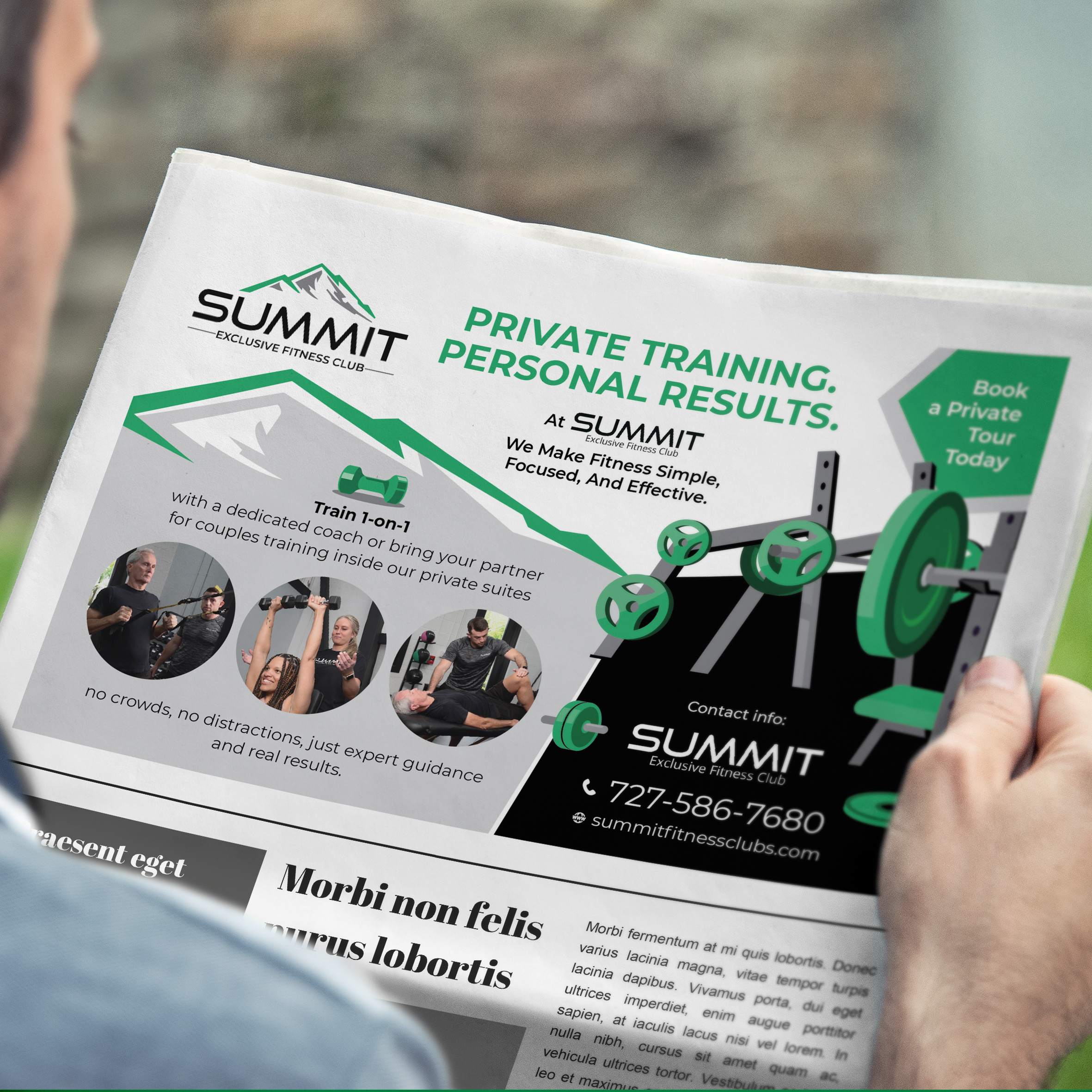 Advertisement Design by Chalid for SUMMIT | Design #36325800