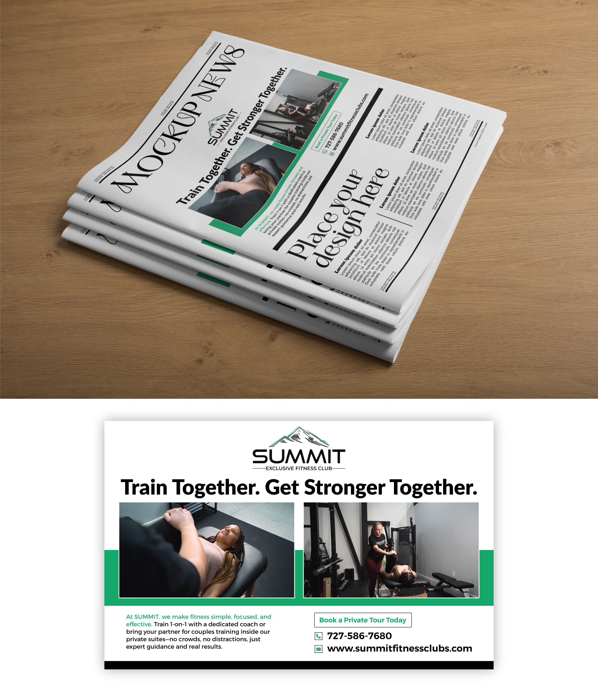 Advertisement Design by Impressive Designs for SUMMIT | Design #36338329