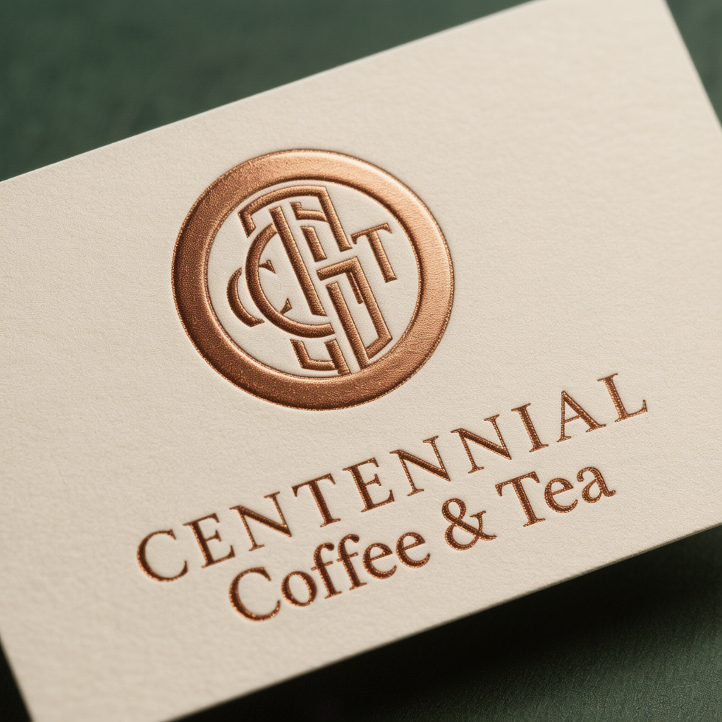 Logo Design by AMBStudio for Centennial Coffee & Tea | Design #36363193