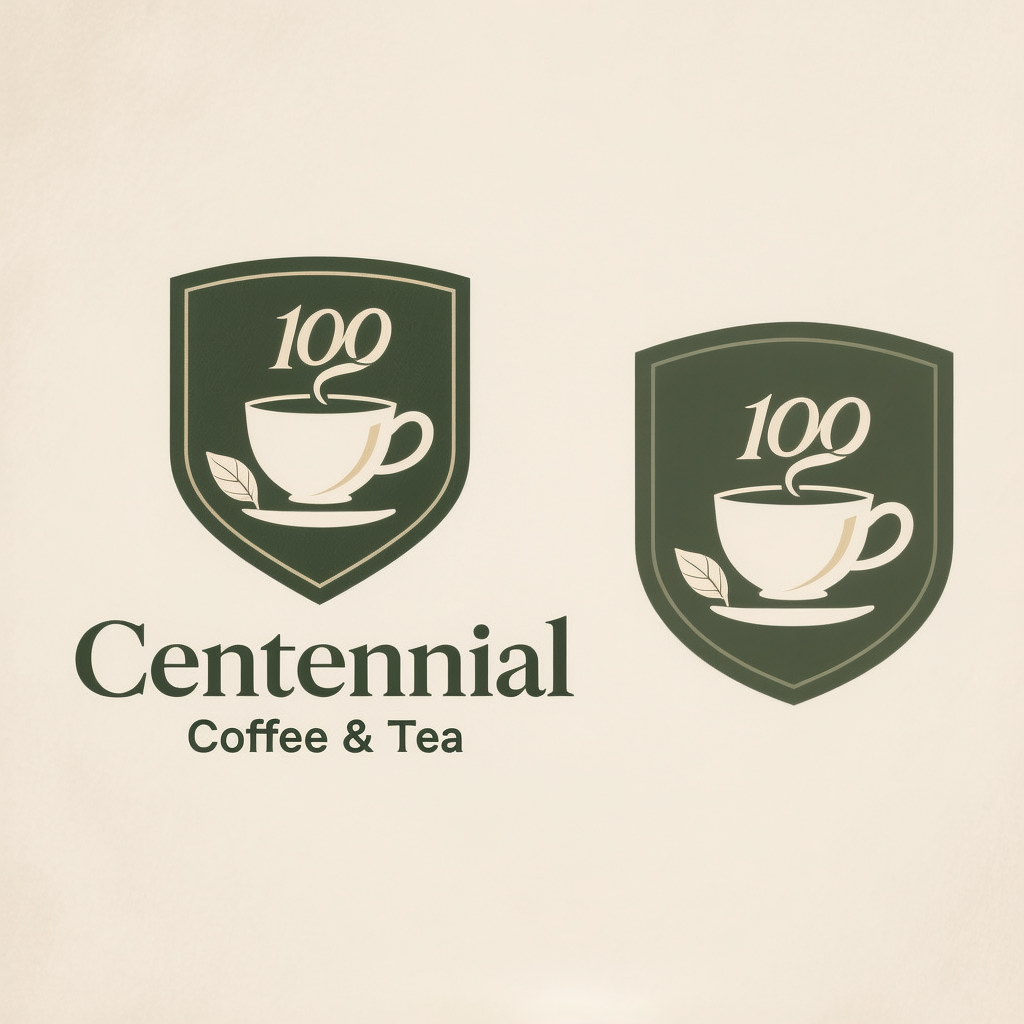 Logo Design by AMBStudio for Centennial Coffee & Tea | Design #36363207