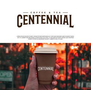 Logo Design by Fezy Design Studio for Centennial Coffee & Tea | Design: #36326452