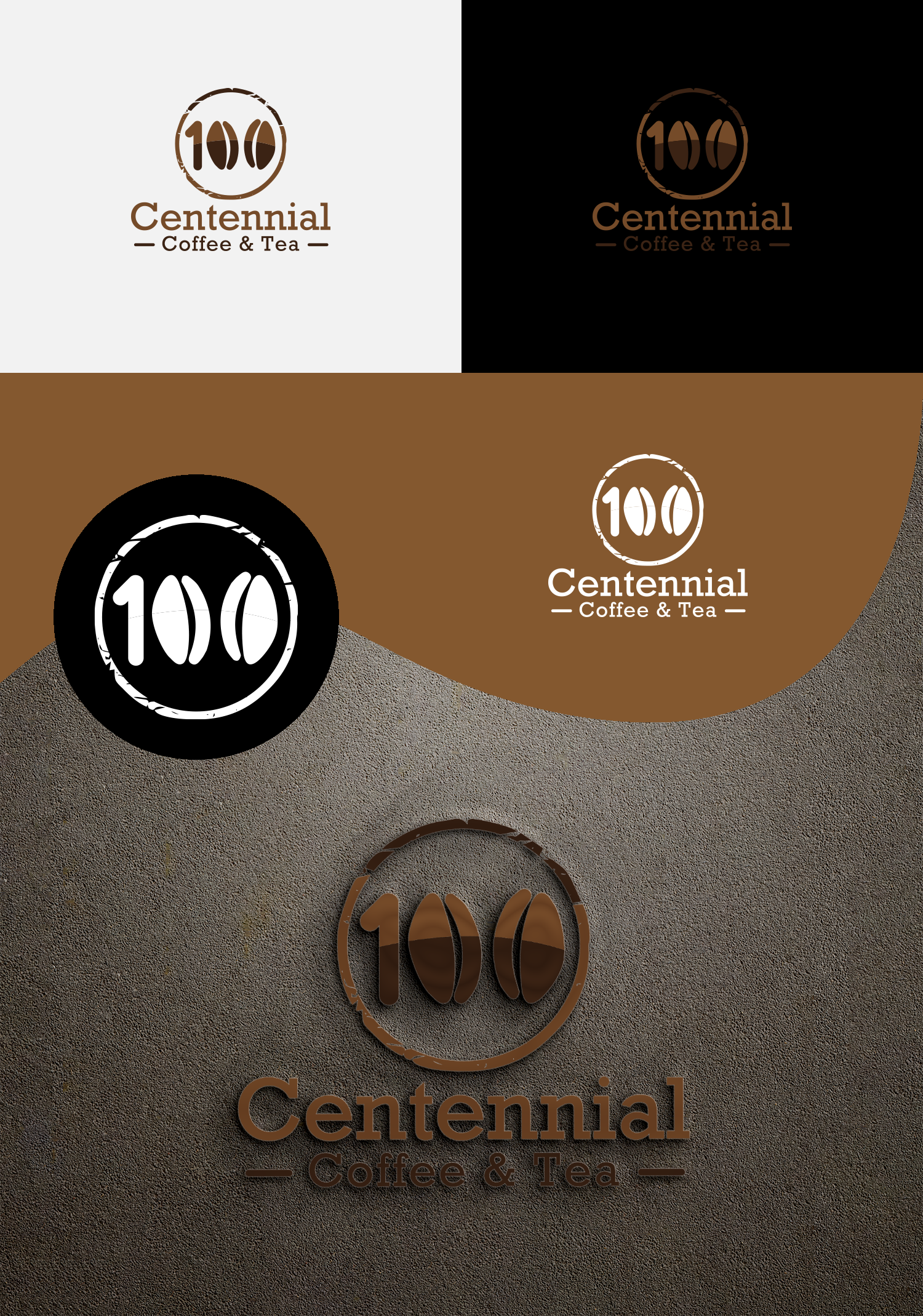 Logo Design by END™ for Centennial Coffee & Tea | Design #36339555