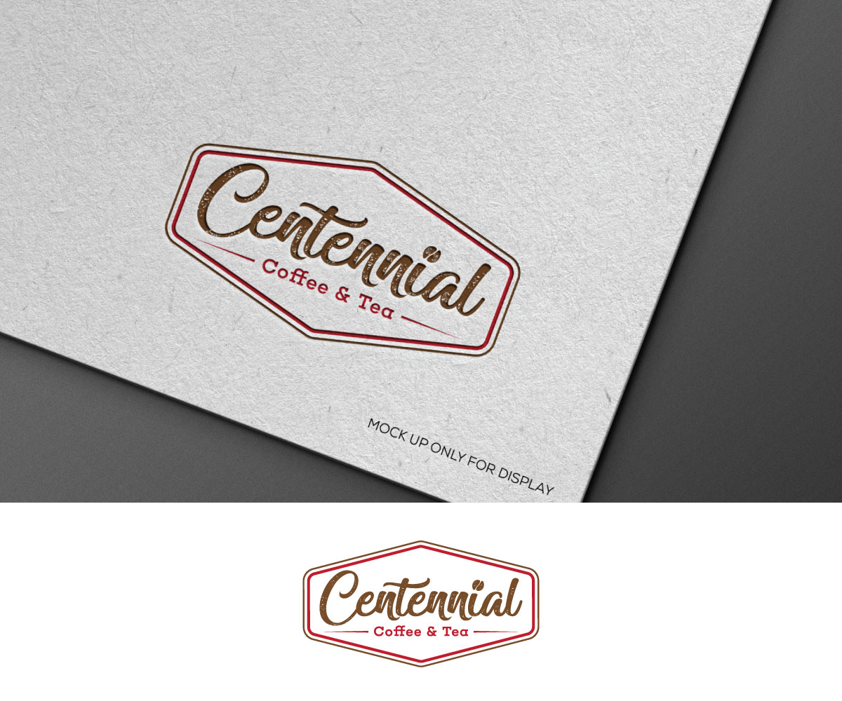 Logo Design by Srk pix!14 for Centennial Coffee & Tea | Design #36329343