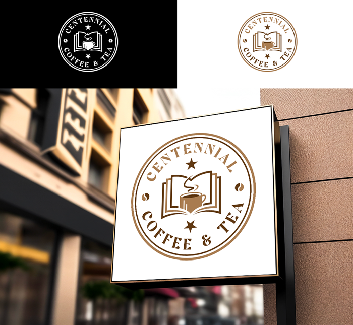 Logo Design by Alb@ri for Centennial Coffee & Tea | Design #36339431