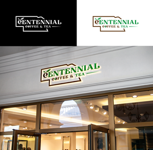 Logo Design by Alb@ri for Centennial Coffee & Tea | Design: #36339432