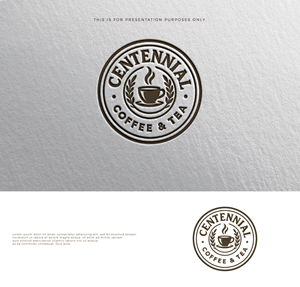 Logo Design by MHdesignM for Centennial Coffee & Tea | Design: #36332016