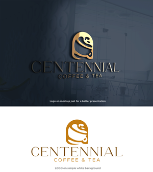 Logo Design by Asad Shaikh for Centennial Coffee & Tea | Design: #36325081