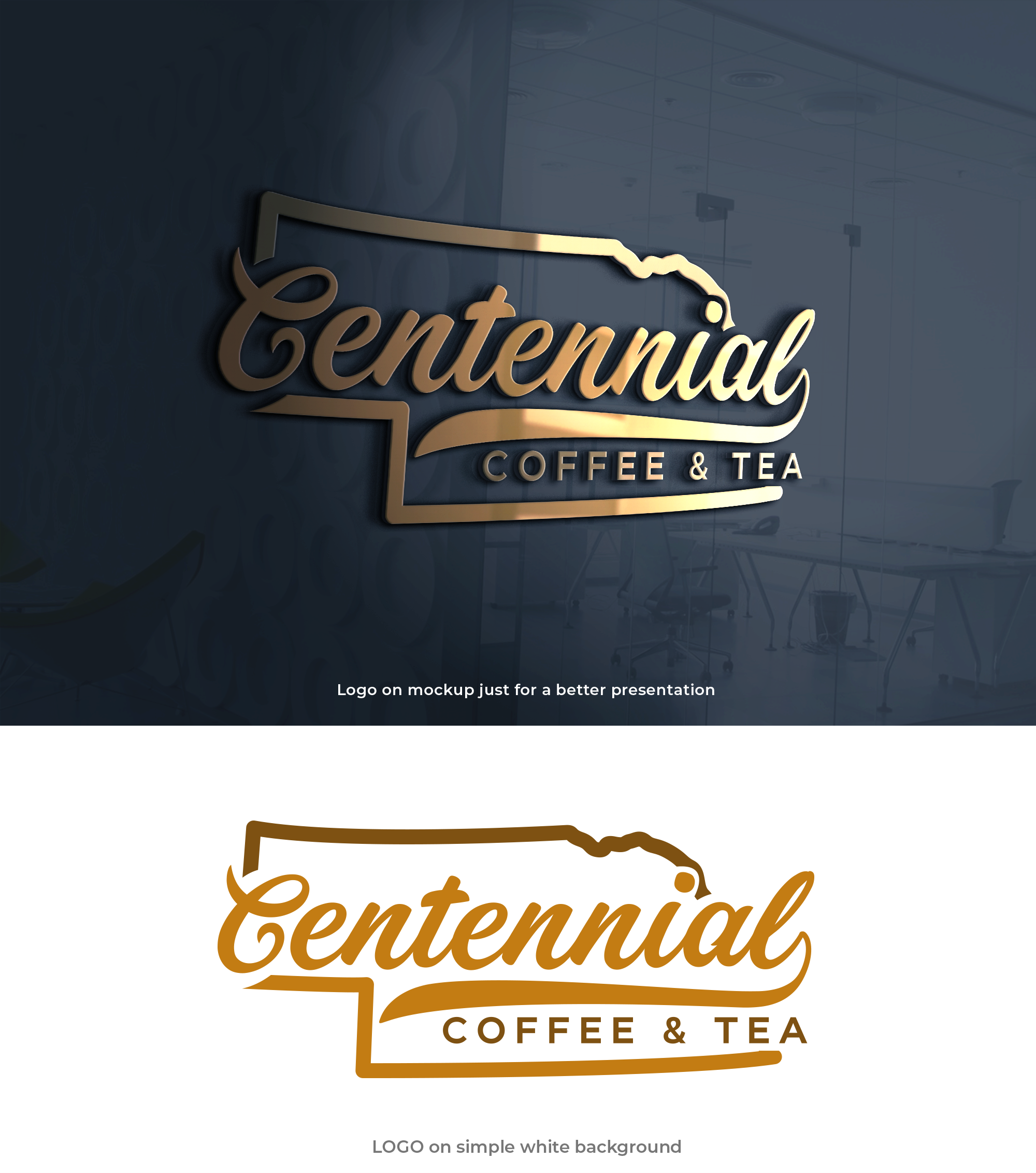 Logo Design by Asad Shaikh for Centennial Coffee & Tea | Design #36325082