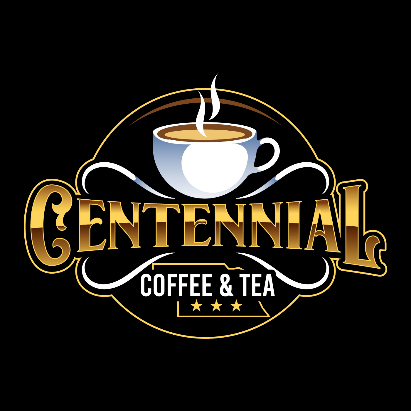 Logo Design by Suvendu.S for Centennial Coffee & Tea | Design #36348015