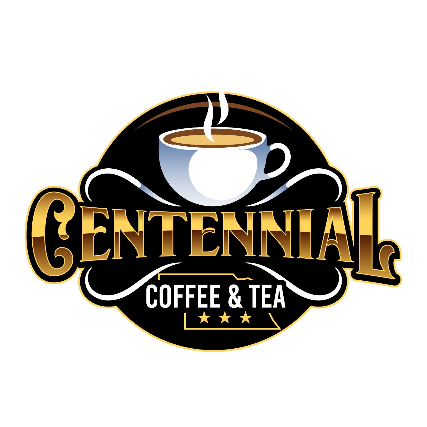 Logo Design by Suvendu.S for Centennial Coffee & Tea | Design #36348016