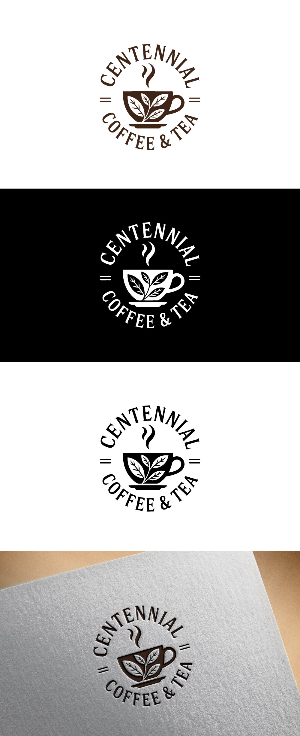 Logo Design by DesignVerse777 for Centennial Coffee & Tea | Design #36354485