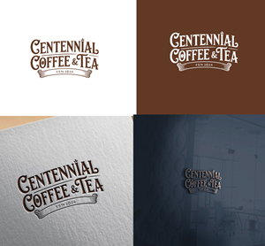 Logo Design by Jonshonkal for Centennial Coffee & Tea | Design: #36322226
