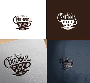 Logo Design by Jonshonkal for Centennial Coffee & Tea | Design: #36322227