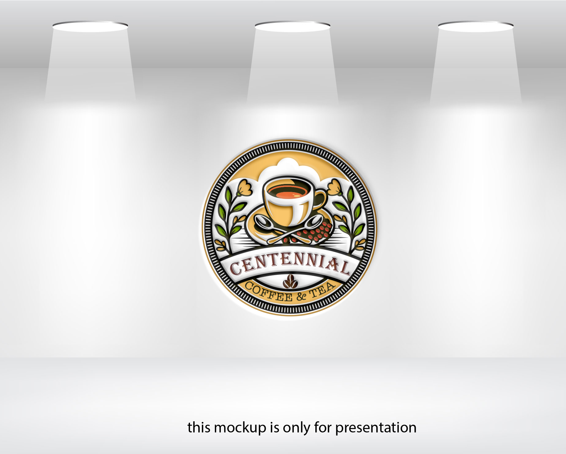 Logo Design by vmeskat for Centennial Coffee & Tea | Design #36328155