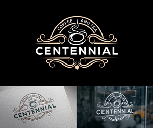 Logo Design by Alf Mozara for Centennial Coffee & Tea | Design #36322971