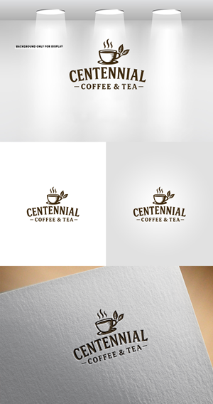 Logo Design by Rahmina for Centennial Coffee & Tea | Design: #36324299