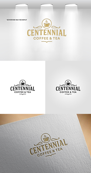Logo Design by Rahmina for Centennial Coffee & Tea | Design: #36324300