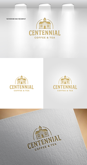 Logo Design by Rahmina for Centennial Coffee & Tea | Design: #36324301