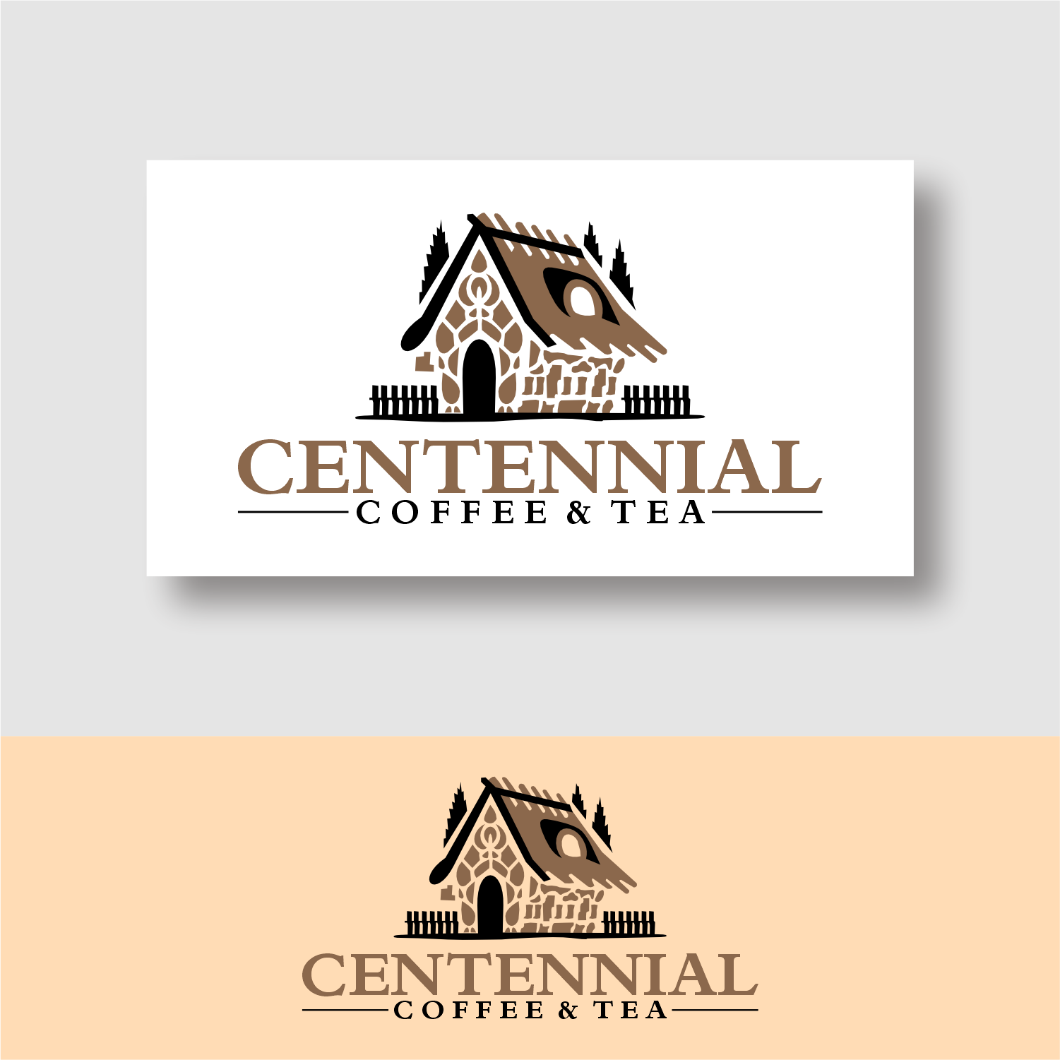 Logo Design by ganesaputu for Centennial Coffee & Tea | Design #36324716