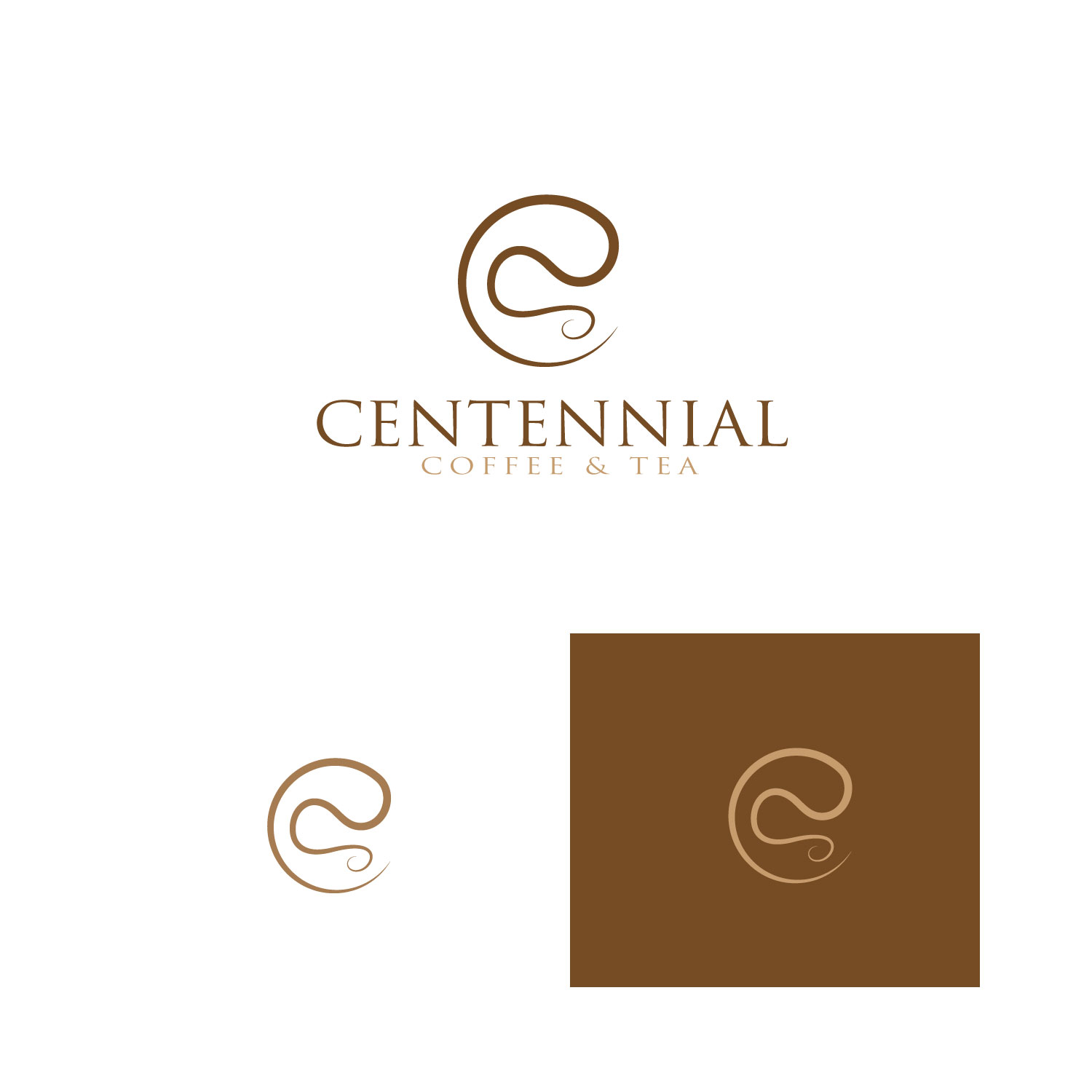 Logo Design by Art_lv for Centennial Coffee & Tea | Design #36356346