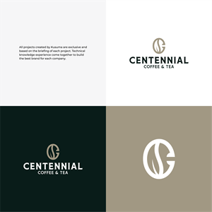 Logo Design by Kusuma Studio for Centennial Coffee & Tea | Design: #36324228