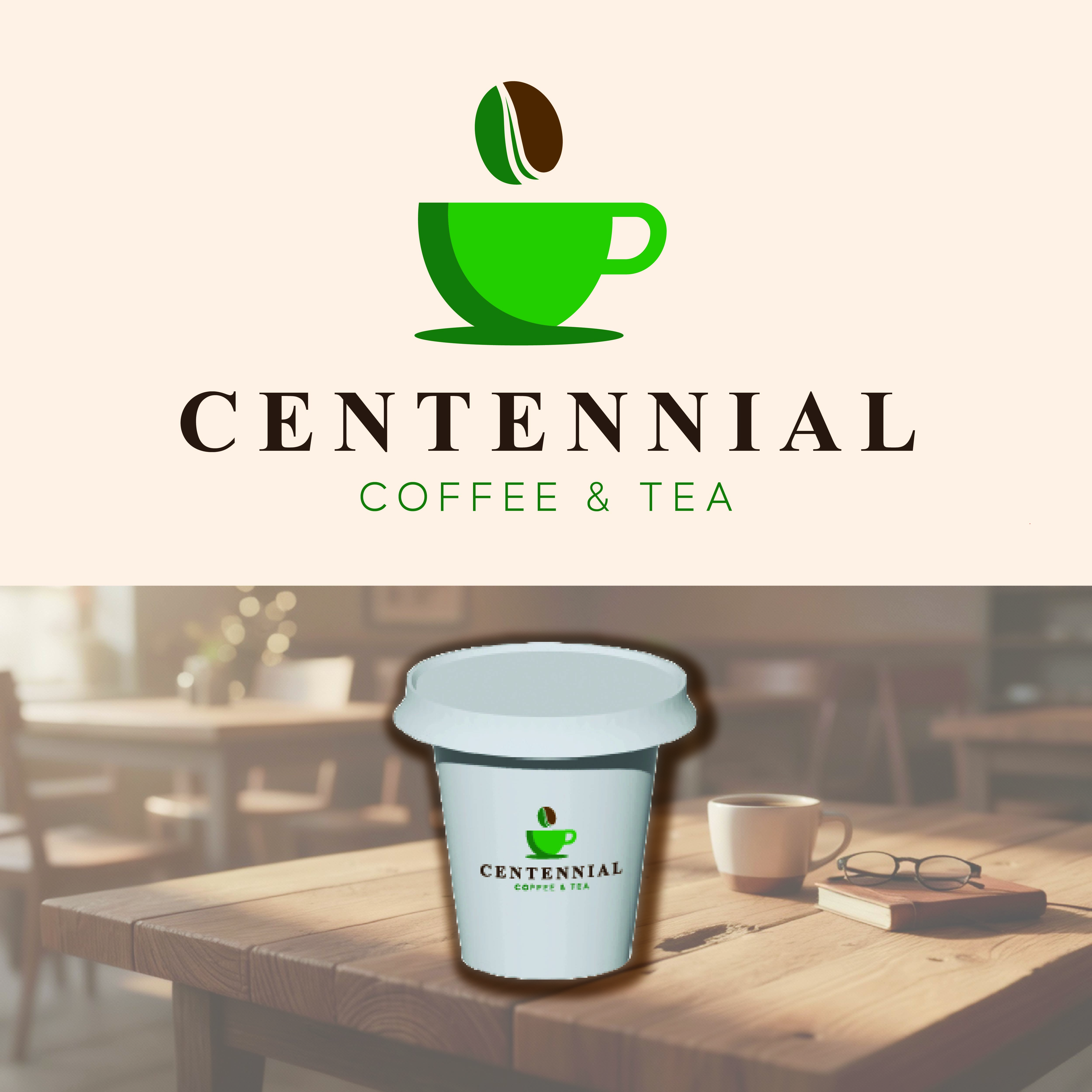 Logo Design by Fortune Howard Designs for Centennial Coffee & Tea | Design #36351647