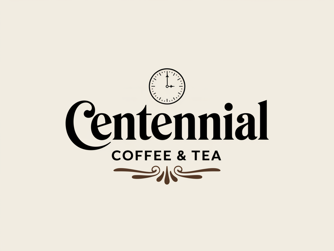 Logo Design by Mukuuu for Centennial Coffee & Tea | Design #36338794