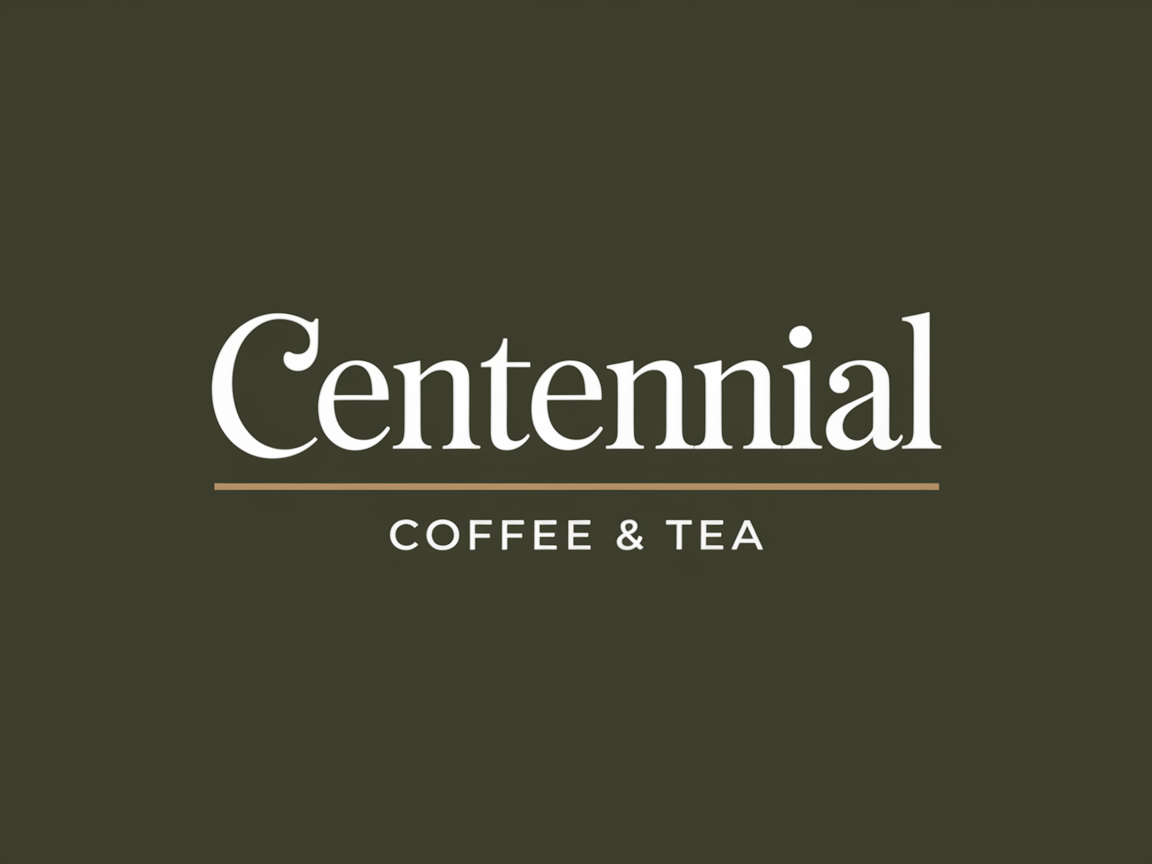 Logo Design by Mukuuu for Centennial Coffee & Tea | Design #36338795