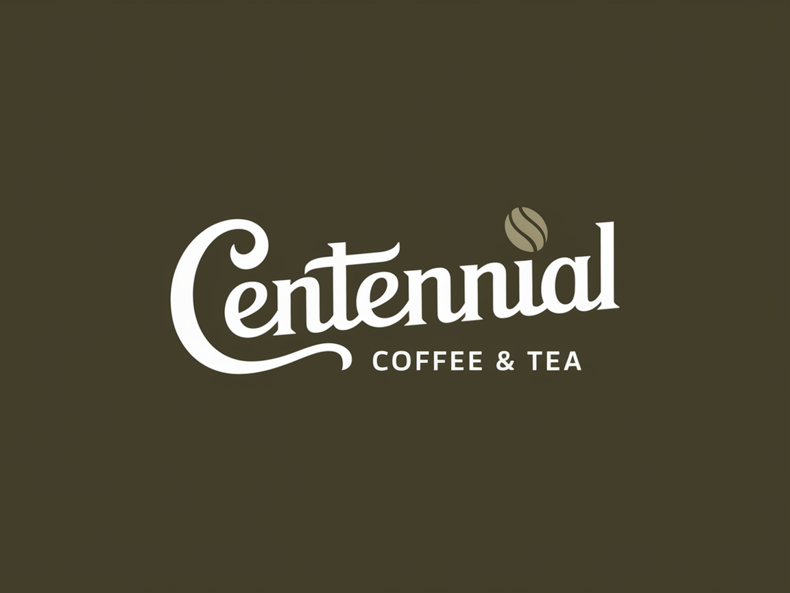Logo Design by Mukuuu for Centennial Coffee & Tea | Design #36338796