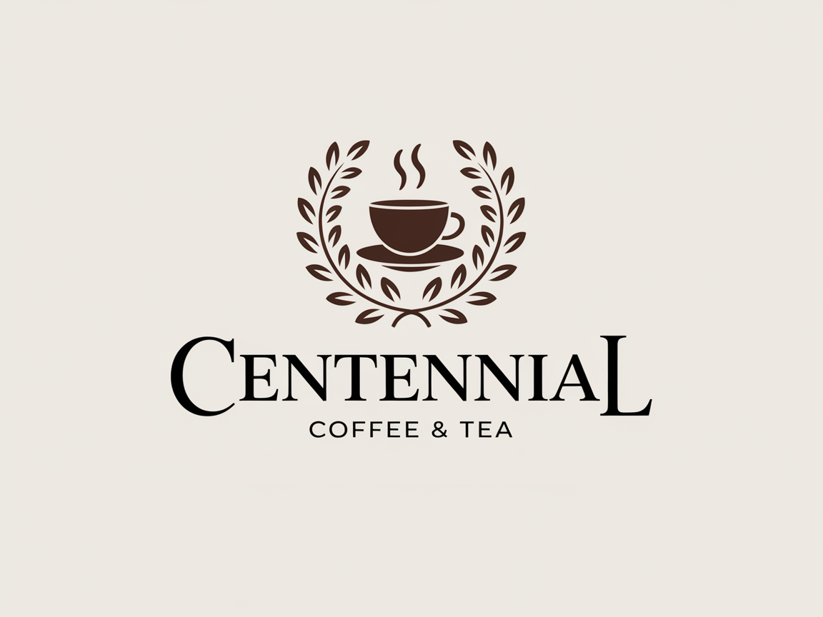 Logo Design by Mukuuu for Centennial Coffee & Tea | Design #36338797