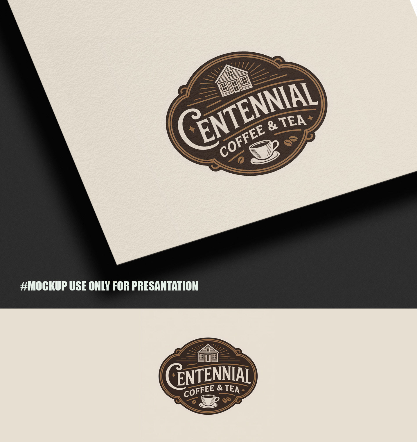 Logo Design by Veridian-studio for Centennial Coffee & Tea | Design #36333426